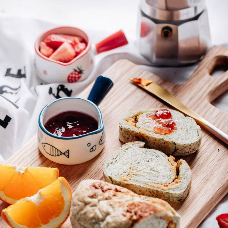 Cute Mini Ceramic Milk Jug: Perfect for Coffee, Cream, and Sauces! ☕️✨ #HomeEssentials #KitchenStyle